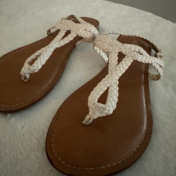 White Sandals - Picture 1 of 3